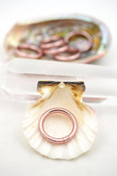 Single Thai Buddhist Temple Rings, Rush, Colorful Kumlai