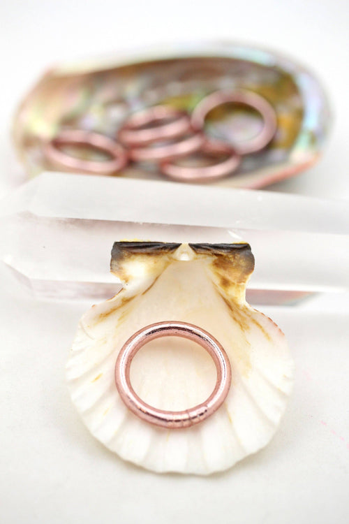 Single Thai Buddhist Temple Rings, Rush, Colorful Kumlai