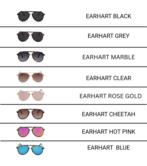 Earhart - Women’s Aviator Sunglasses–Polarized Everyday Chic