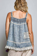 The Poppy Denim Top