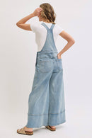 The Sedona Wide-Leg Denim Overalls
