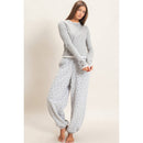 Star Print Elastic Waist Jogger Pants