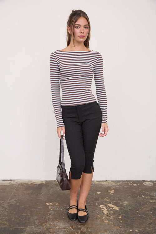 The Luna Stripe Top