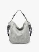 Aris Whipstitch Hobo Bag