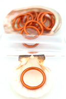 Single Thai Buddhist Temple Rings, Rush, Colorful Kumlai