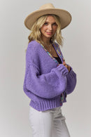 The Mabel Chunky Cardigan – Green