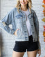 Embellished Denim Jacket