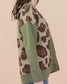 Olive & Leopard Cardigan