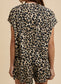 Leopard Shorts Set