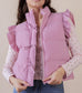 Pink Puff Vest