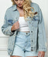 Plus Size Denim Jacket