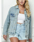 Plus Size Denim Jacket