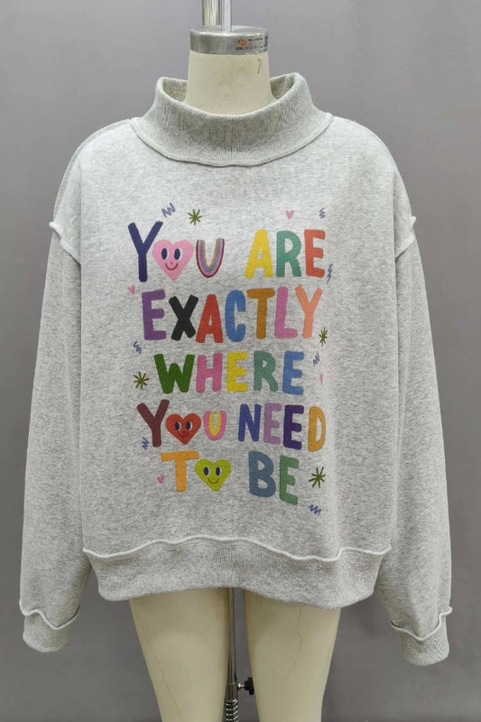 Life is Good Reversible Crew