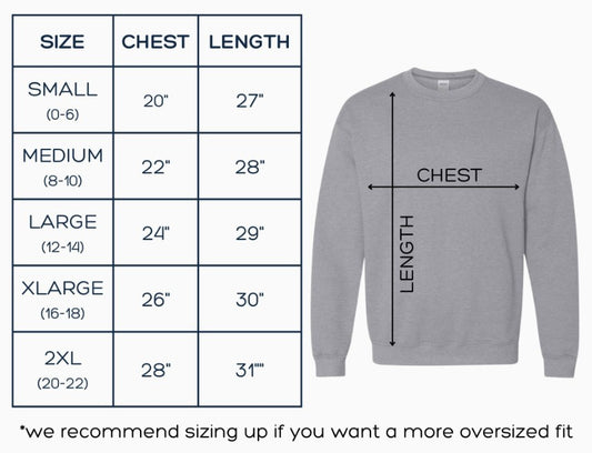 "Love You Mean It" Crewneck