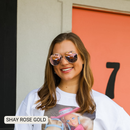 SHAY - Women's Polarized Large Hair Friendly Aviator