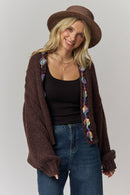 The Mabel Chunky Cardigan – Green