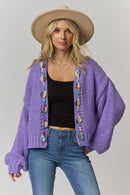 The Mabel Chunky Cardigan – Green