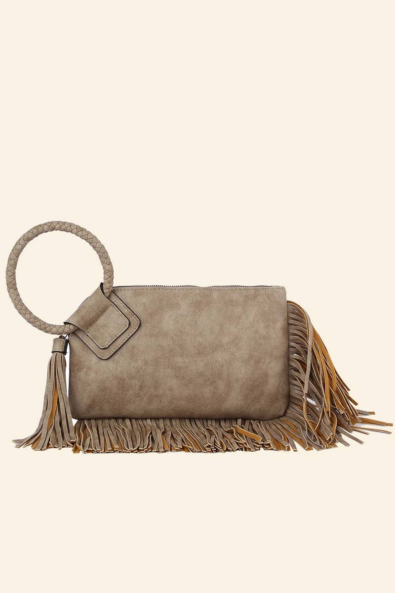Fringe Wristlet