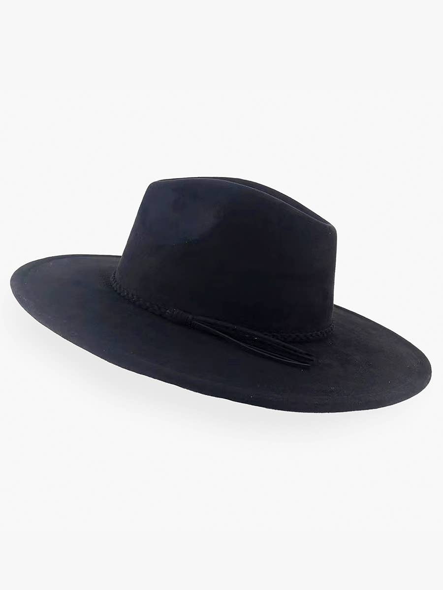 Atlas Faux Suede Fedora