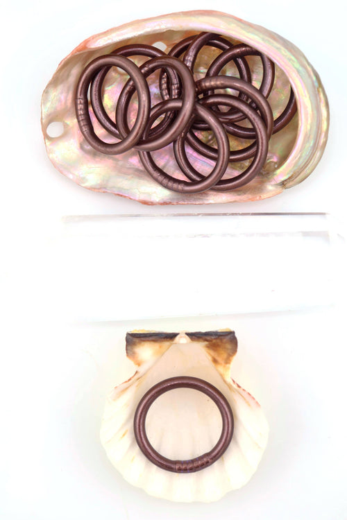 Single Thai Buddhist Temple Rings, Rush, Colorful Kumlai
