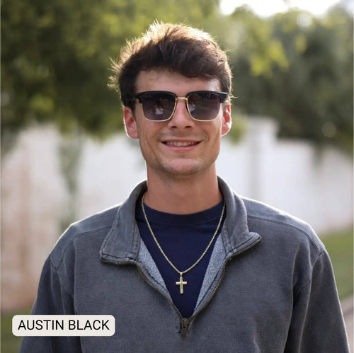 Austin - Unisex Polarized Square Sunglasses