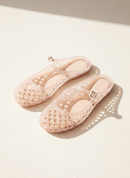 Nemo Jelly Mary Jane Flats – Brown