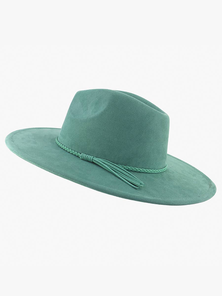 Atlas Faux Suede Fedora