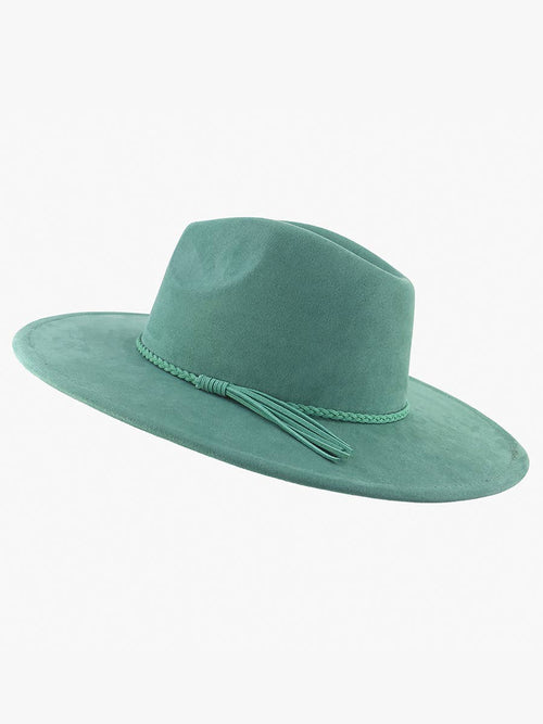 Atlas Faux Suede Fedora