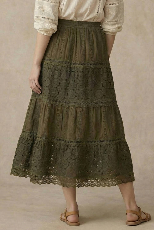 Juniper Lace Maxi Skirt