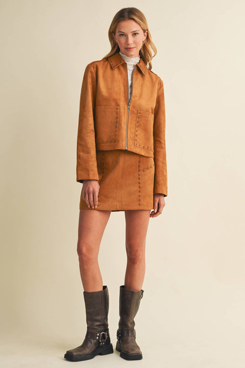 The Santa Fe Studded Skirt