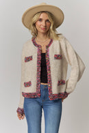 The Audrey Tweed Cardigan