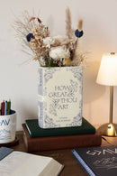 Large Book Vase, Hymnal