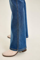Judy Blue Charlotte High Waist Flare Jeans – Medium Wash