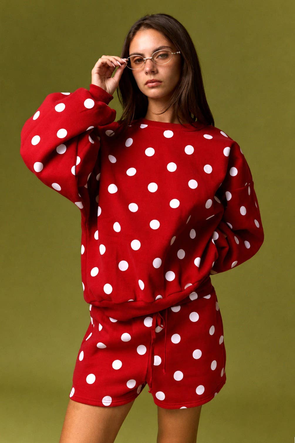 PX19824 - Polka Dot Fleece Set