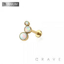IMPLANT GRADE TITANIUM THREADLESS (PUSH IN) ROUND SYNTHETIC