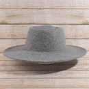 Flat Brim Pork Pie Fashion Hat