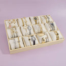 Wooden Twelve Slot Bracelet Display Case