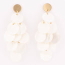 Earrings Cove White