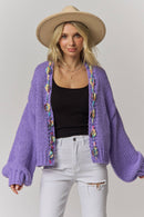 The Mabel Chunky Cardigan – Green