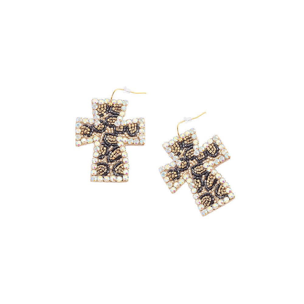 Faith, Always Beaded Earrings – Multicolor