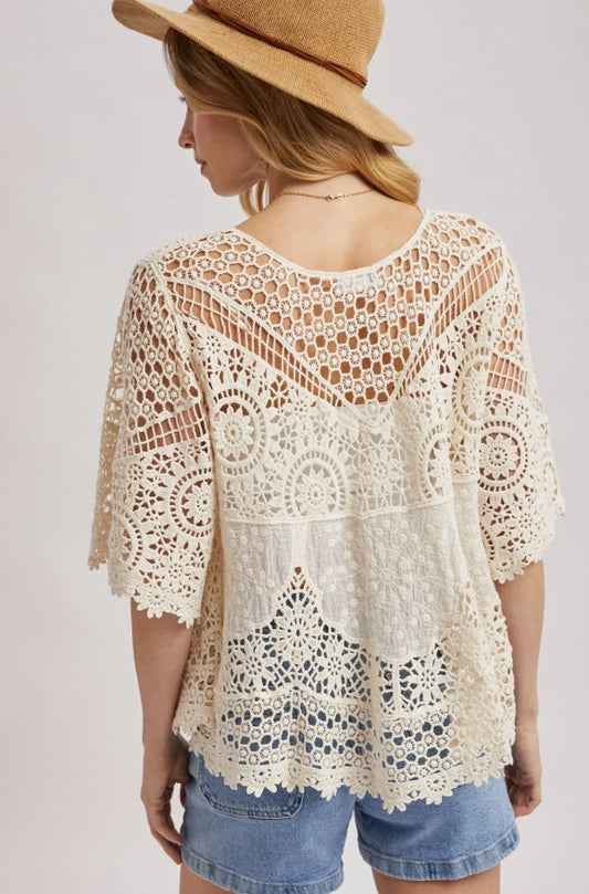 Callie Cream Boho Top (Copy)