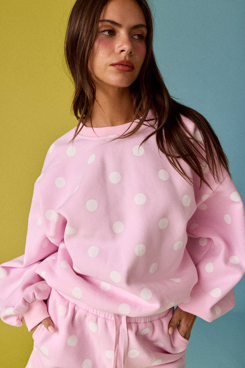 PX19824 - Polka Dot Fleece Set
