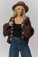 The Mabel Chunky Cardigan – Green