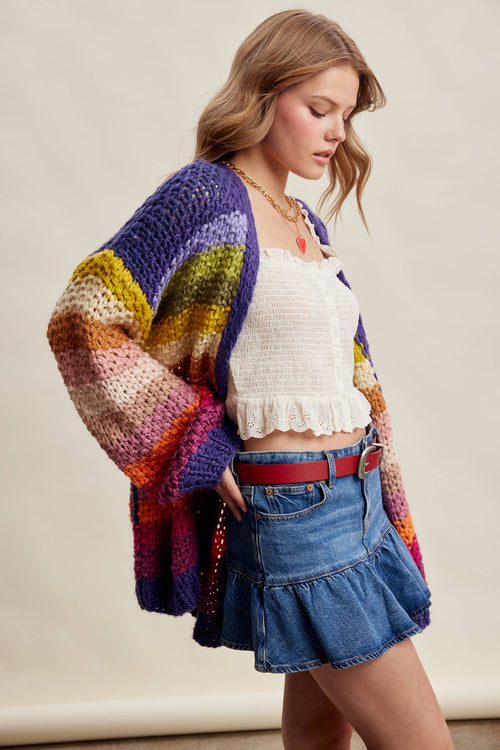The Woodstock Crochet Cardigan