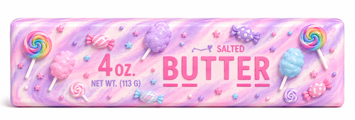 Candy Shop Salted Butter Squishy