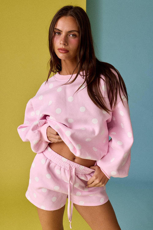 PX19824 - Polka Dot Fleece Set