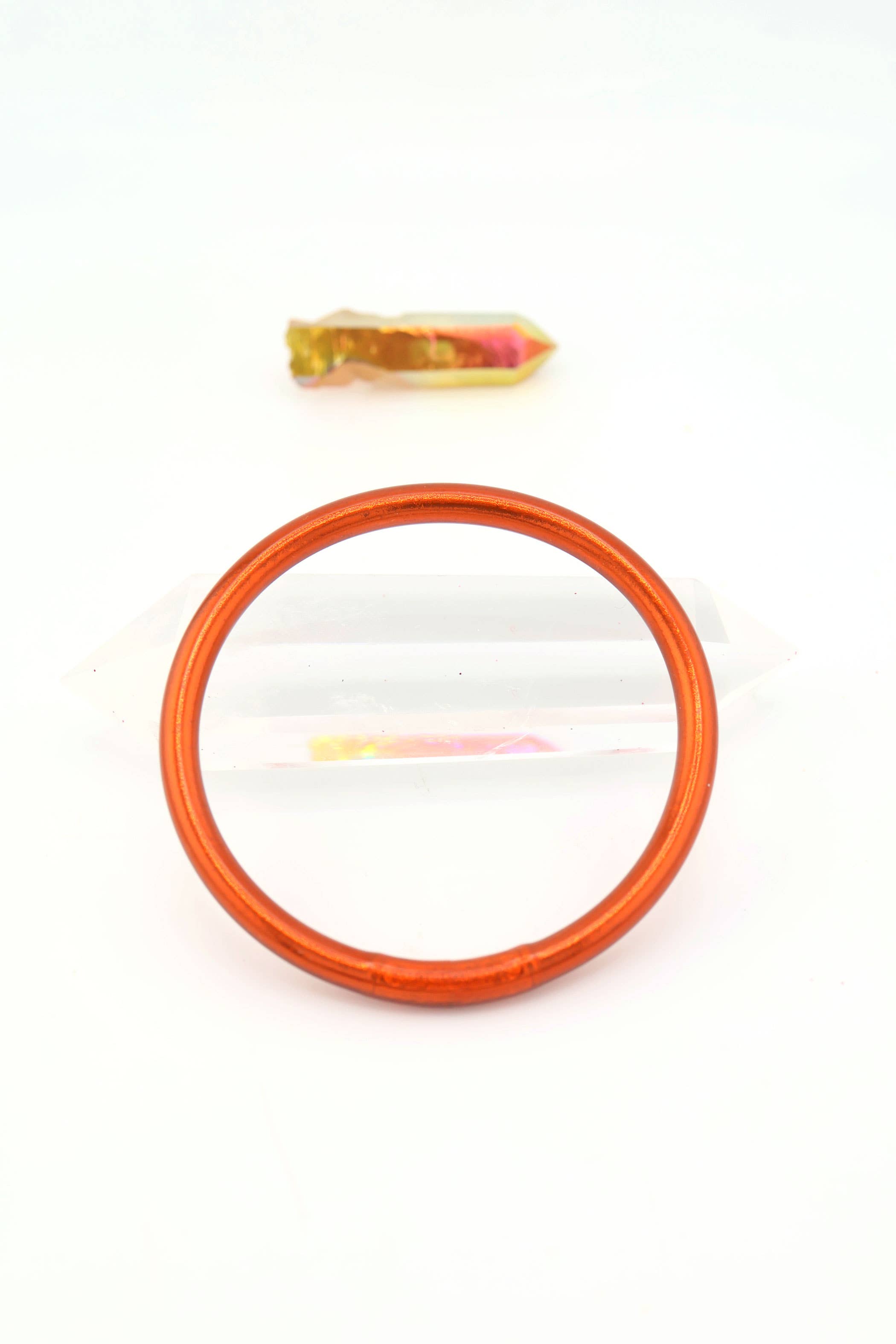 Single Rainbow Thai Buddhist Temple Bracelet, Mantra Bangle