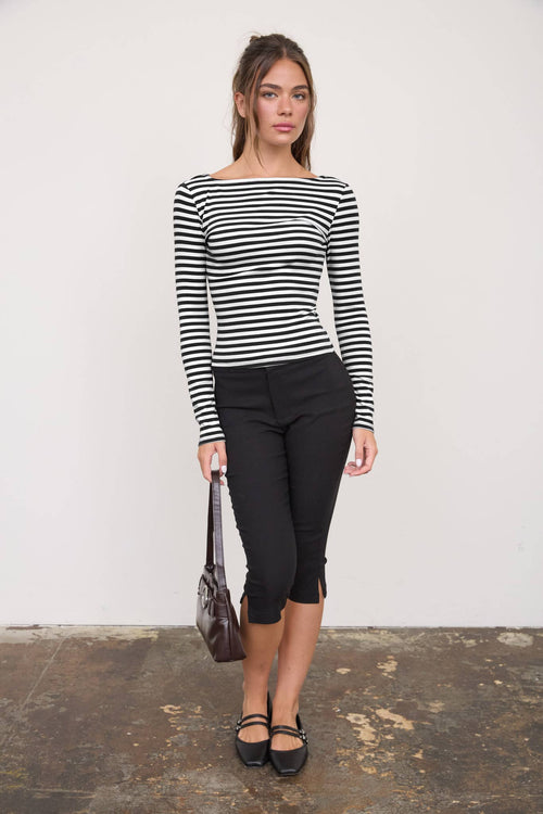 The Luna Stripe Top