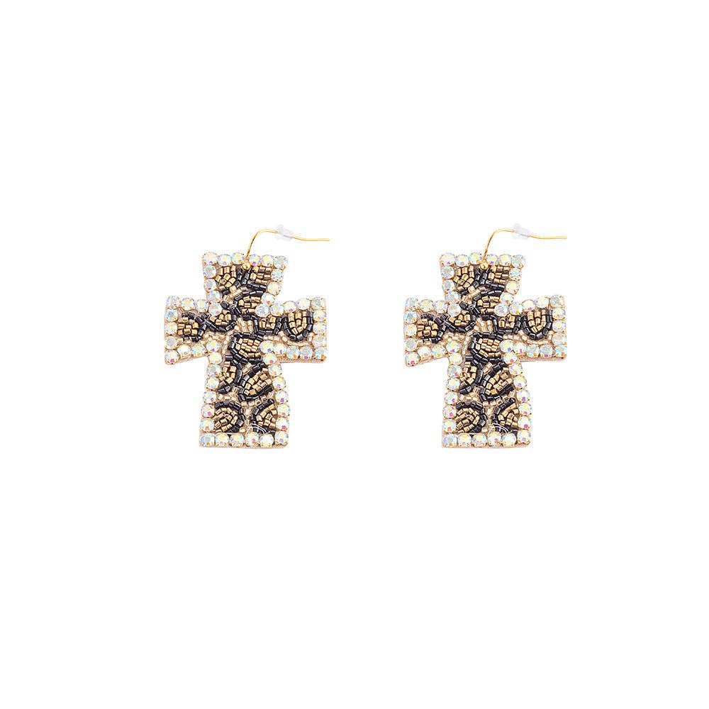 Faith, Always Beaded Earrings – Multicolor
