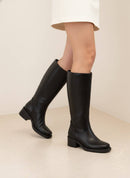 BELVIN all Boots Low Block Heel Versatile Everyday Style
